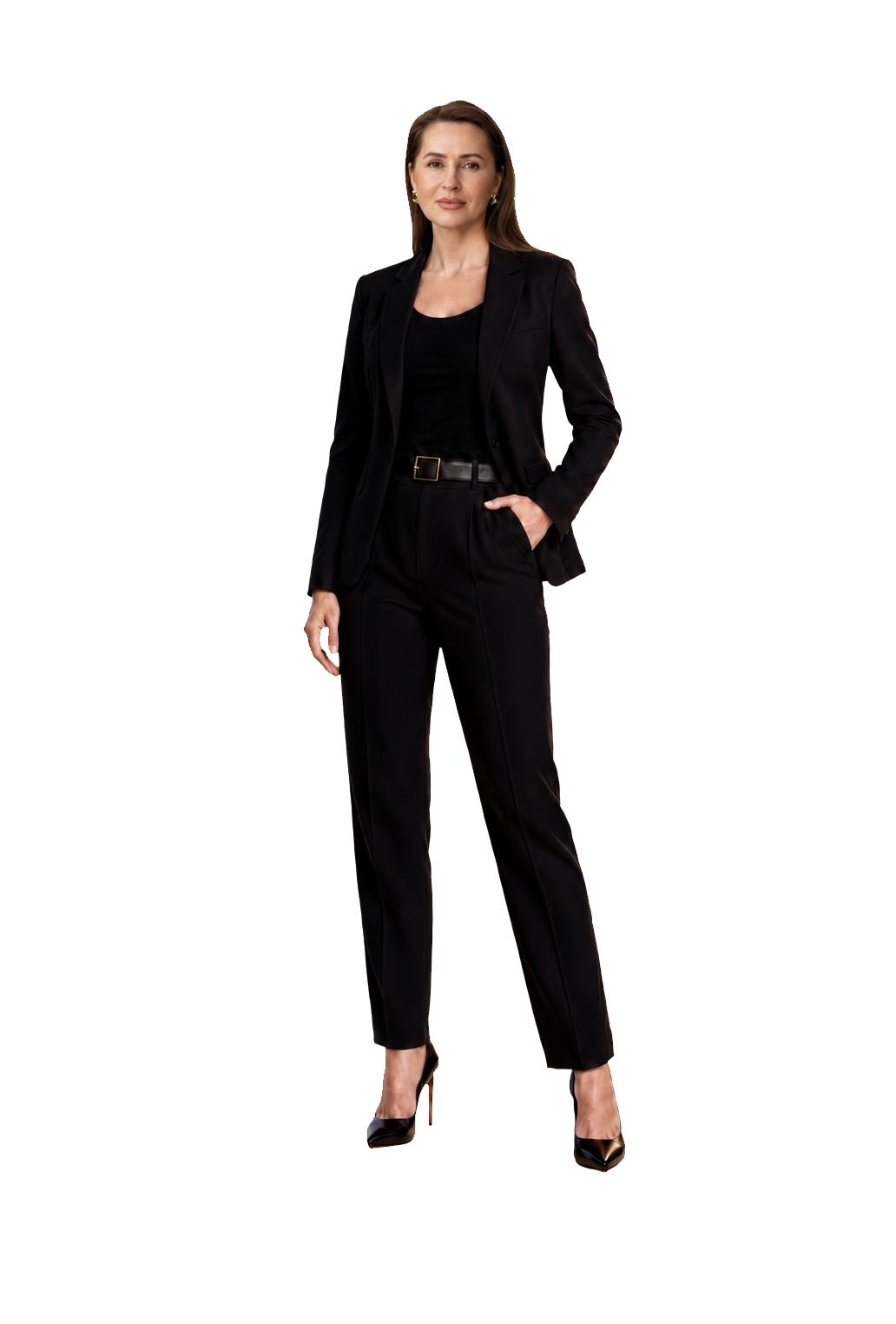 Full-length portrait of Irina Klapsha